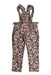 A Multicolour Sleeveless Jumpsuits from Excuse My French in size 4T for girl. (Front View)