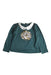 A Black Long Sleeve Tops from Sergent Major in size 5T for girl. (Front View)