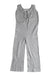 A White Sleeveless Jumpsuits from Excuse My French in size 4T for girl. (Front View)