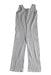 A White Sleeveless Jumpsuits from Excuse My French in size 4T for girl. (Back View)