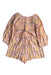 A Multicolour Long Sleeve Rompers from Seed in size 4T for girl. (Back View)