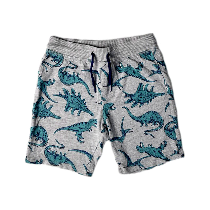 A Grey Shorts from DPAM in size 5T for boy. (Front View)