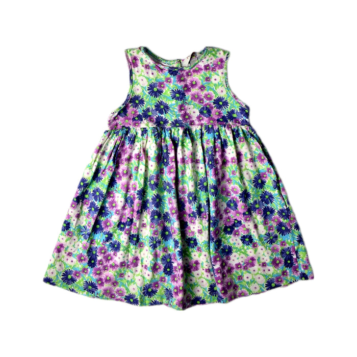 A Multicolour Sleeveless Dresses from PONEY in size 2T for girl. (Front View)