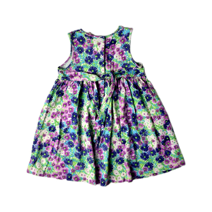 A Multicolour Sleeveless Dresses from PONEY in size 2T for girl. (Back View)