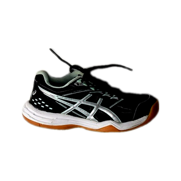 A Black Sneakers from ASICS in size 7Y for neutral. (Front View)