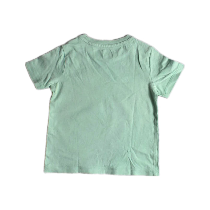 A Green Short Sleeve T Shirts from Ralph Lauren in size 12-18M for boy. (Back View)