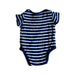 A Navy Short Sleeve Bodysuits from Mothercare in size 3-6M for boy. (Back View)