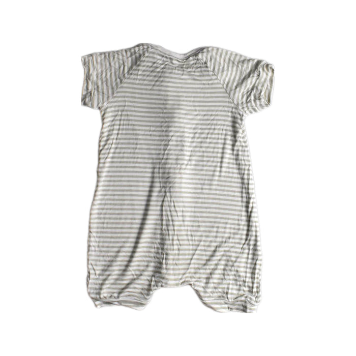 A White Short Sleeve Rompers from Raph and Remy in size 12-18M for neutral. (Back View)