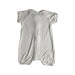 A White Short Sleeve Rompers from Raph and Remy in size 12-18M for neutral. (Back View)