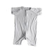 A White Short Sleeve Rompers from Raph and Remy in size 18-24M for neutral. (Front View)