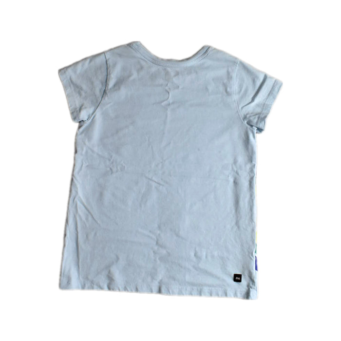 A Blue Short Sleeve T Shirts from Tea in size 7Y for girl. (Back View)