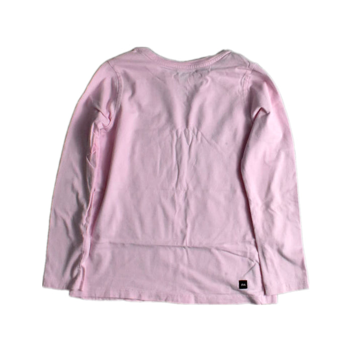 A Pink Long Sleeve T Shirts from Tea in size 7Y for girl. (Back View)
