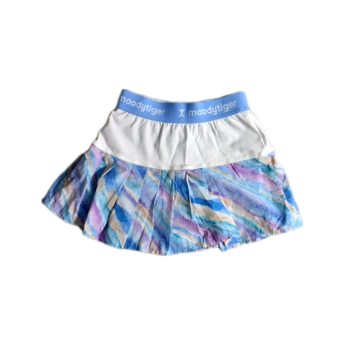A Blue Short Skirts from Moody Tiger in size 6T for girl. (Back View)