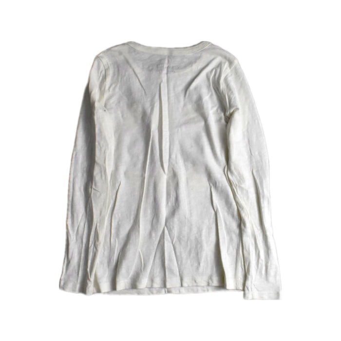A White Long Sleeve Tops from Crewcuts in size 8Y for girl. (Back View)