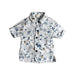 A White Short Sleeve Shirts from Disney X Elly in size 6-12M for boy. (Front View)