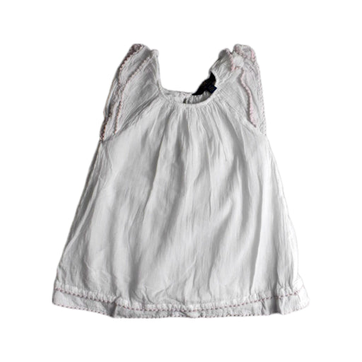 A White Sleeveless Dresses from Polo Ralph Lauren in size 3T for girl. (Front View)