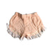A Peach Shorts from Milapinou in size 4T for girl. (Back View)