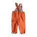 A Orange Long Overalls from Tommy Bahama in size 12-18M for boy. (Back View)
