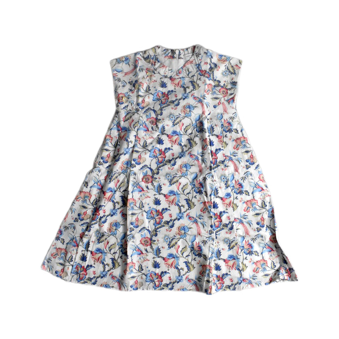 A Multicolour Sleeveless Dresses from Sea Apple in size 4T for girl. (Front View)