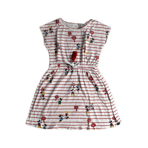 A Red Short Sleeve Dresses from Disney X Elly in size 6T for girl. (Front View)