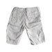 A White Shorts from Petit Bateau in size 5T for boy. (Back View)