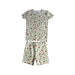 A White Pyjama Sets from Janie & Jack in size 6T for girl. (Front View)
