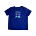 A Blue Short Sleeve T Shirts from Janie & Jack in size 3T for boy. (Front View)