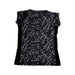 A Black Active Tops from Puma in size 4T for girl. (Back View)
