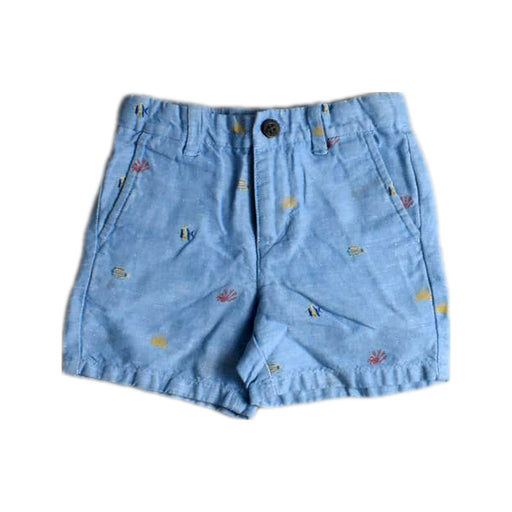 A Blue Shorts from Janie & Jack in size 2T for boy. (Front View)