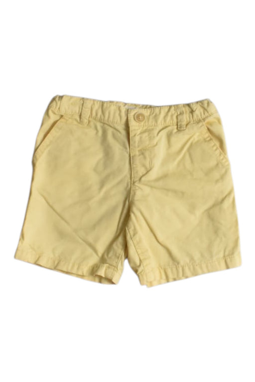 A Yellow Shorts from Gingersnaps in size 6T for girl. (Front View)