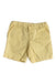 A Yellow Shorts from Gingersnaps in size 6T for girl. (Front View)