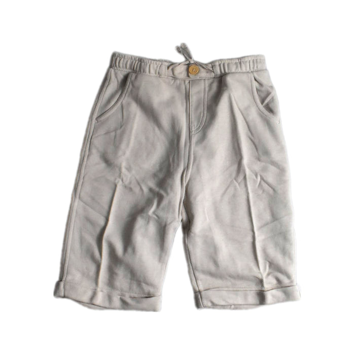 A White Shorts from PONEY in size 11Y for boy. (Front View)