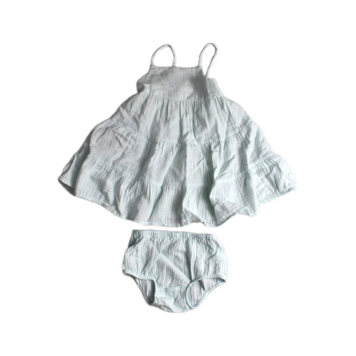 A White Dress Sets from Nordstrom in size 12-18M for girl. (Front View)