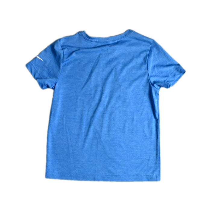 A Blue Short Sleeve T Shirts from Nike in size 7Y for boy. (Back View)