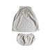 A White Dress Sets from Nordstrom in size 2T for girl. (Back View)