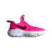 A Pink Sneakers from Nike in size 4T for girl. (Front View)