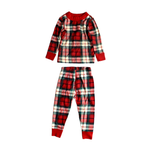 A Red Pyjama Sets from Hanna Andersson in size 2T for boy. (Front View)