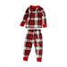 A Red Pyjama Sets from Hanna Andersson in size 2T for boy. (Back View)