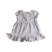 A White Short Sleeve Dresses from Carhartt in size 2T for girl. (Back View)