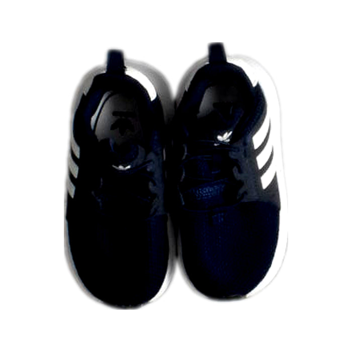 A Black Sneakers from Adidas in size 18-24M for boy. (Back View)