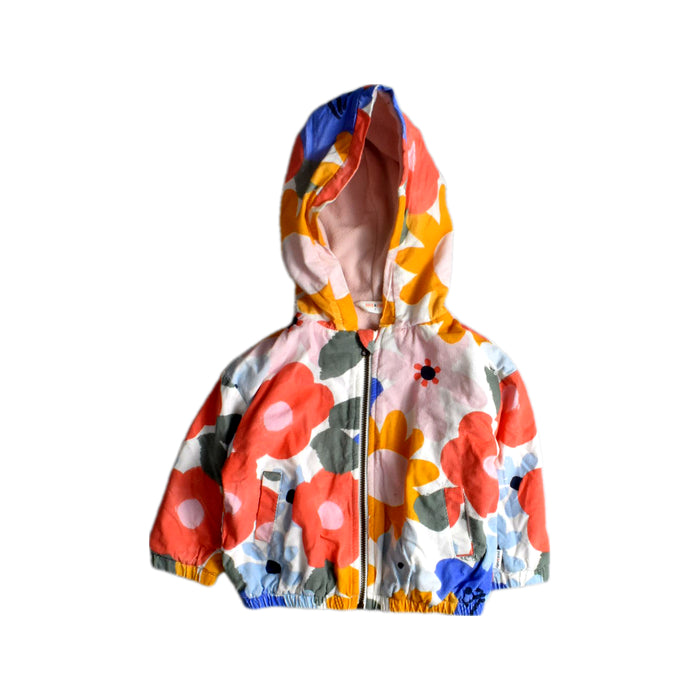 A Multicolour Lightweight Jackets from Jack & Milly in size 6-12M for girl. (Front View)