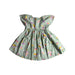A Green Short Sleeve Dresses from Mothercare in size 12-18M for girl. (Front View)