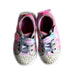 A Pink Sneakers from Skechers in size 18-24M for girl. (Back View)