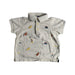 A Beige Short Sleeve Polos from Mothercare in size 2T for boy. (Front View)