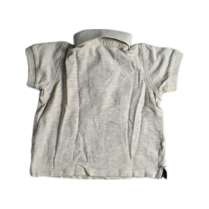 A Beige Short Sleeve Polos from Mothercare in size 2T for boy. (Back View)