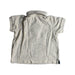 A Beige Short Sleeve Polos from Mothercare in size 2T for boy. (Back View)