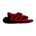 A Red Sandals from Adidas in size 4T for boy. (Front View)