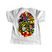 A White Short Sleeve T Shirts from Bape by A Bathing Ape in size 2T for boy. (Back View)