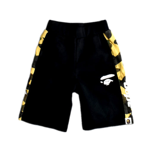 A Black Shorts from Bape by A Bathing Ape in size 18-24M for boy. (Front View)