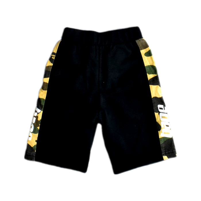 A Black Shorts from Bape by A Bathing Ape in size 18-24M for boy. (Back View)